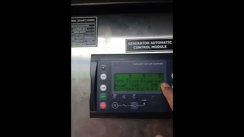 This video is related to DEIF AGC 4 controller power up and down settings #enginecontrolunit