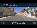 Perleberg, Brandenburg, Germany: Wittenberger Straße - 4K (2160p/60p) Ultra HD