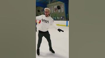 Trying Figure Skating Loop Jumps for the 1st time #shorts