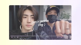 [Vlog] JAKE and SUNGHOON's Japan Vlog - ENHYPEN