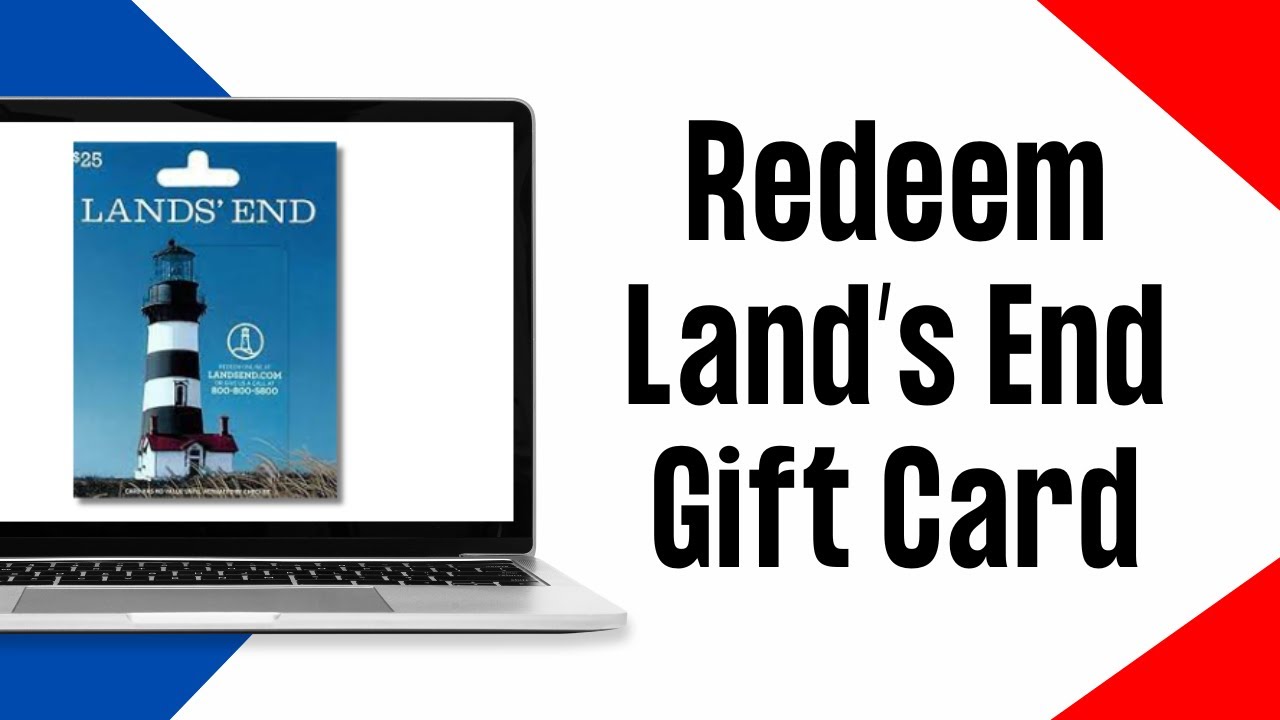 How To Redeem Land's End Gift Card Online (2024) YouTube