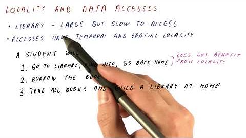 Locality and Data Accesses - Georgia Tech - HPCA: Part 3