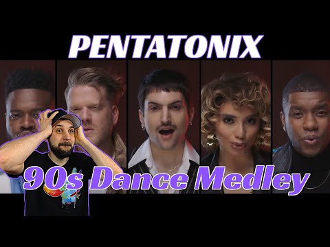 PTX 90s Dance Medley REACTION! My Favorite Pentatonix Song Yet!