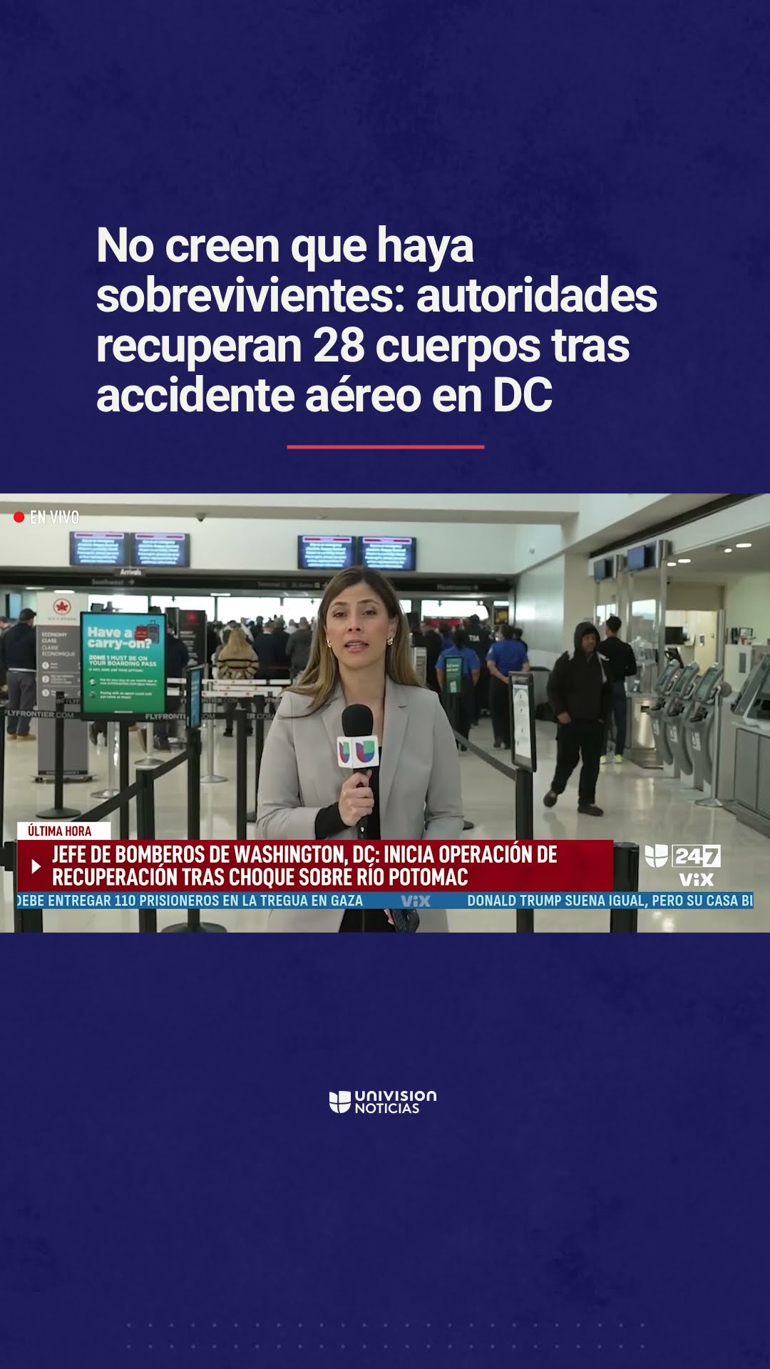 Las autoridades recuperan al menos 28 cuerpos sin vida tras accidente aéreo