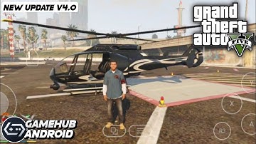GTA 5 on Android GameHub v4.0 Gameplay Test | Snapdragon 8s Gen 3 | POCO F6