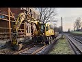 Restarbeiten, Schwellenwechsel &amp; Abschnitt Fertigstellung - Gleisbau TWE