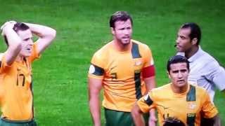 Australia vs Japan. World cup qualifier June 2013