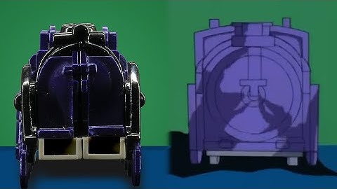 Astrotrain Bumper vs Original Animation