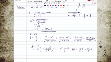 If vector A = 3 i + 4j and vector B = 7i + 24j, find a vector having the same magnitude as vector A