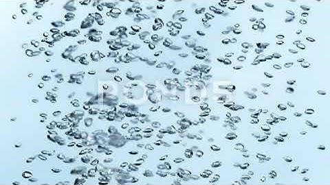 Water Bubbles In Super Slow Motion Shooted With High Speed Cinema Camera At 4K