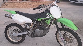 Cleaned it up, now time to sell! 2004 KLX 125. #klx125 #2004KLX125 #suzuki/kawasaki125