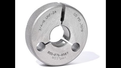 13 - Adjustable Thread Ring Calibration - Audit 2021