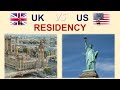 Differences Between US and UK Residency: Structure and Requirement