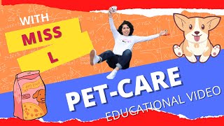 Learn about Pets with Miss L | How to Teach | ABC Educational Videos for Kids