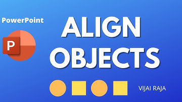 How to Align Objects Quickly in Powerpoint