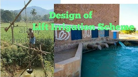 Design of Lift Irrigation Scheme/Lift Irrigation Schem for ayacut,  a video of Svpso int org India