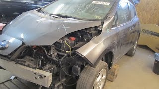 Nissan Leaf. Body repair. Ремонт кузова.