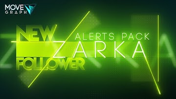 Stream alerts with Sound for Twitch ⭐️ GREEN version