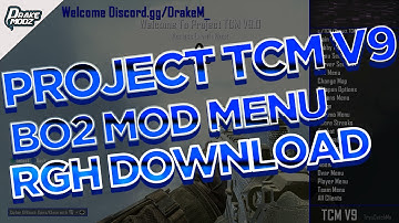 ProjectTCM v9 Mod Menu | Black Ops 2 | [RGH] | Free Download