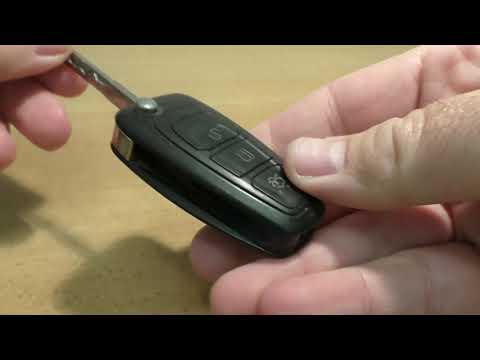 Ford (Focus) kulcs elemcsere, Ford key battery change - YouTube