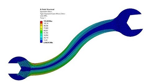Wrench | Ansys workbench | Tutorial 13 | Elementos Finitos | UdeA