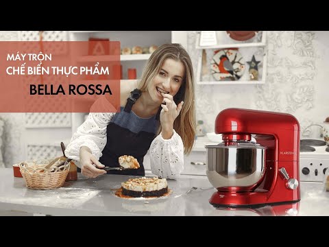 Trợ thủ đắc lực của đầu bếp - Máy trộn thực phẩm Klarstein Bella Rossa 2G Stand Mixer