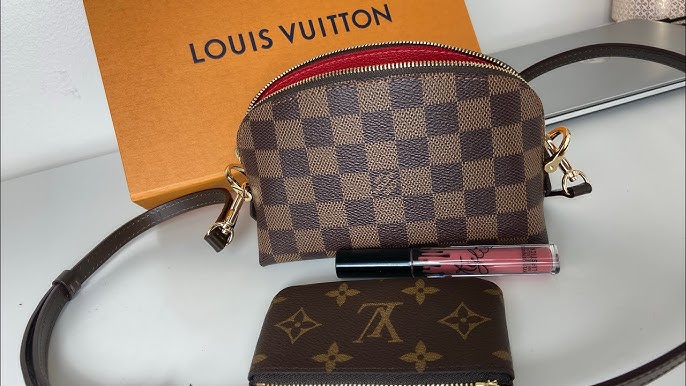 TUTORIAL: TRANSFORMING THE LV COSMETIC POUCH GM FROM A SLG TO A HANDBAG +  what it fits