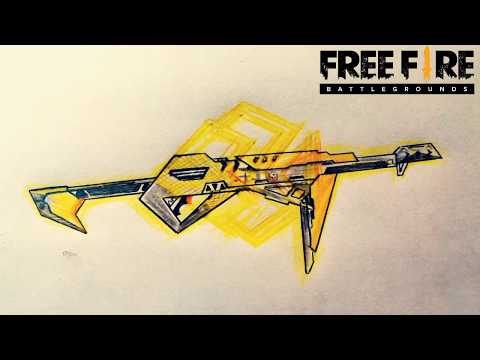 Vẽ Mp40 Bích Vàng trong FreeFire || DRAWING FLASHING ...