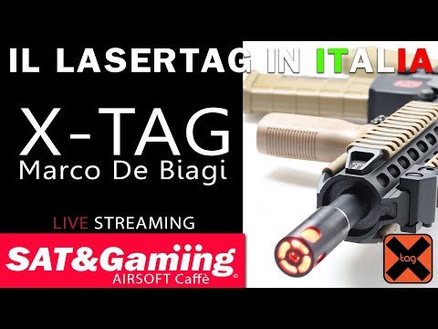 Live airsoft coffee chat with X-Tag — Marco De Biagi