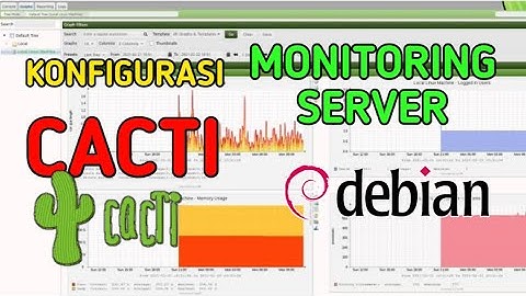 Konfigurasi Monitoring Server CACTI pada Debian Server