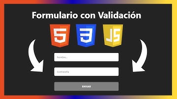 👉como Hacer un FORMULARIO de RESGISTRO con VALIDACIÓN en HTML, CSS y JavaScript