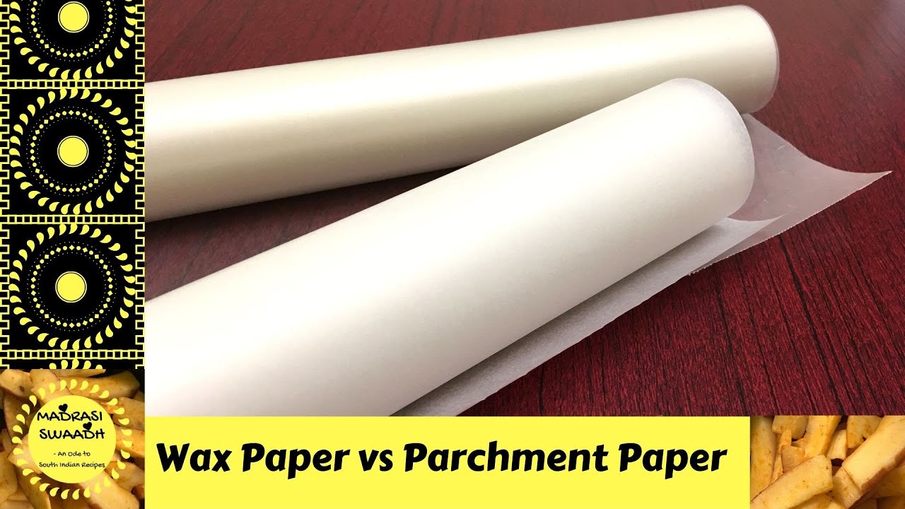 Is Parchment Paper the Same As Wax Paper?