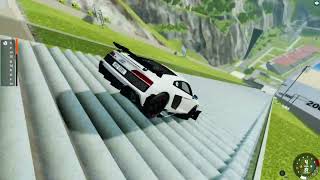 Soapbox car race with extreme heights #beamngdrive .
