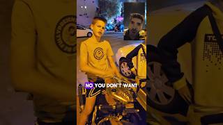 Why are you sitting ☠️ #moto #prank #exhaust