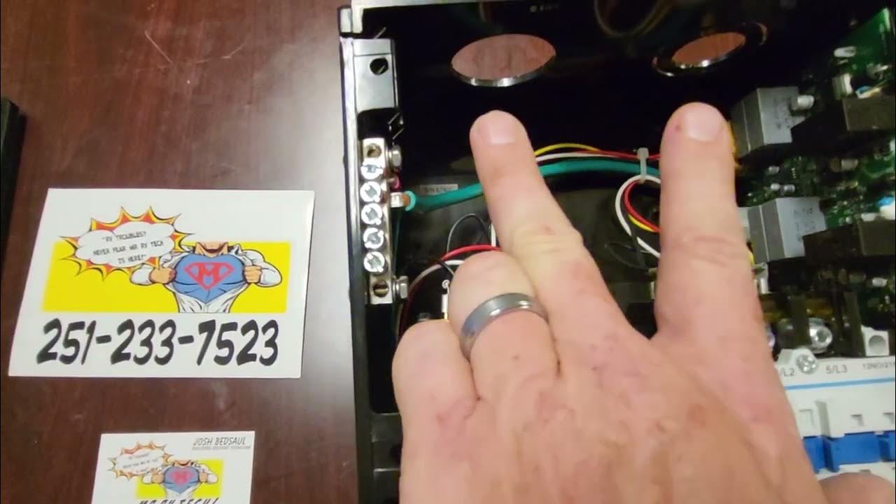 50 AMP RV Transfer Switch - YouTube