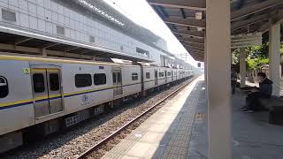 3151次EMU800區間車跑縱南嘉義往潮州，橋頭出站～12/31