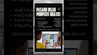 PASANG IKLAN PROPERTI GRATIS!