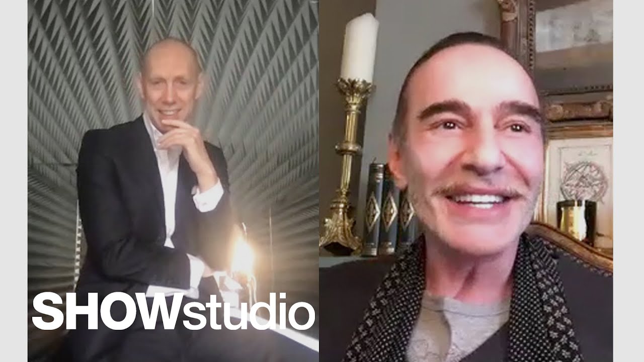 John Galliano In Conversation With Nick Knight On The Future Of Fashion 