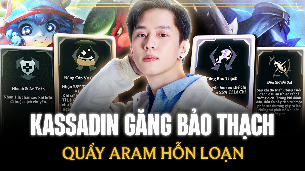 XiaoChaoMeng Quẩy Aram Hỗn Loạn Cực Nét Với Tristana Nâng Cấp Vô Cực Kiếm Và Kassadin Găng Bảo Thạch