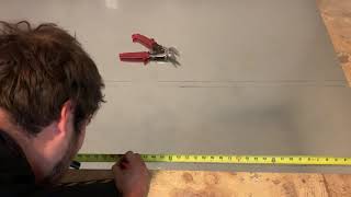 How to make an HVAC sheet metal transition by Mechanical Environments 7,064 views 3 years ago 8 minutes, 11 seconds