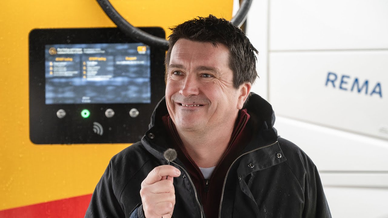 Intervju -Ole Robert Reitan åpner Uno-X Mobility sin første hurtiglader for tungtransport i Norge