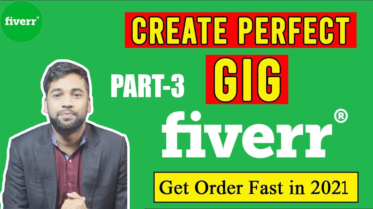 Fiverr tutorial bangla 2021 | Part 3 | Fiverr graphic design gig bangla ...