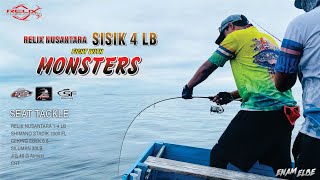 DIPAKSA PATAH ‼️ SISIK 4lb | CANGKEK 6lb | JABRIK 0.6 | Relix Nusantara 🇮🇩