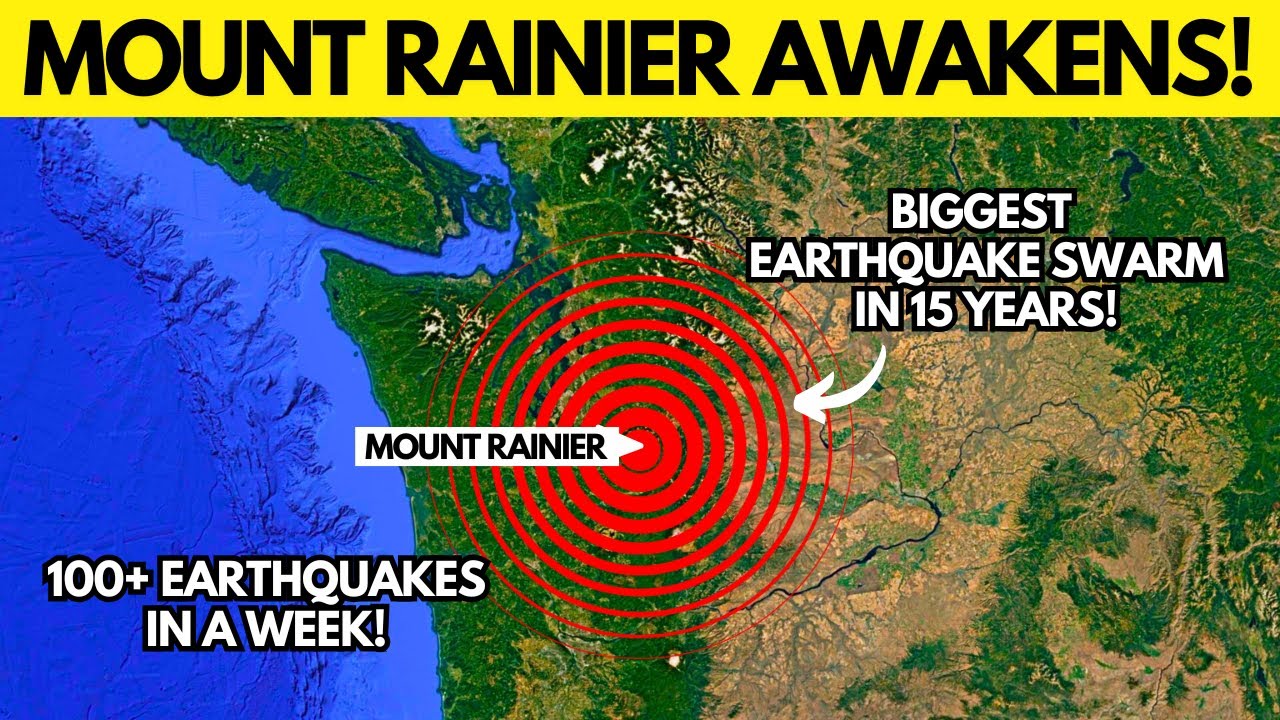 Mount Rainier: America’s Most Dangerous Volcano Is On High Alert! - YouTube