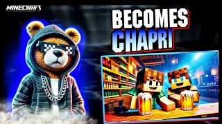 From Player to Chapri: due to Peer Pressure in Minecraft