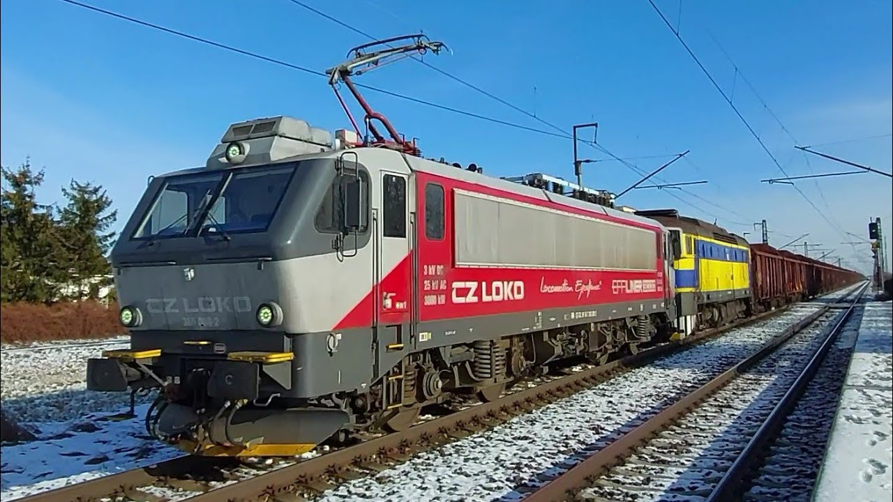 Vlaky Kamenné zboží a nášlapané finále, 19.1.2023 / railspotting