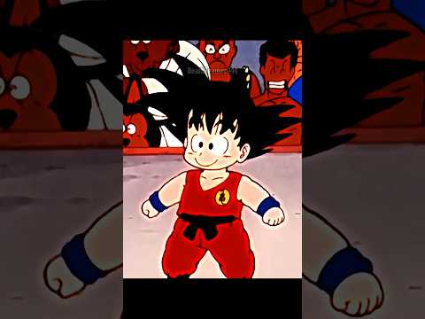 Goku’s First Fight In The World Martial Arts Tournament | Dragon Ball #shorts