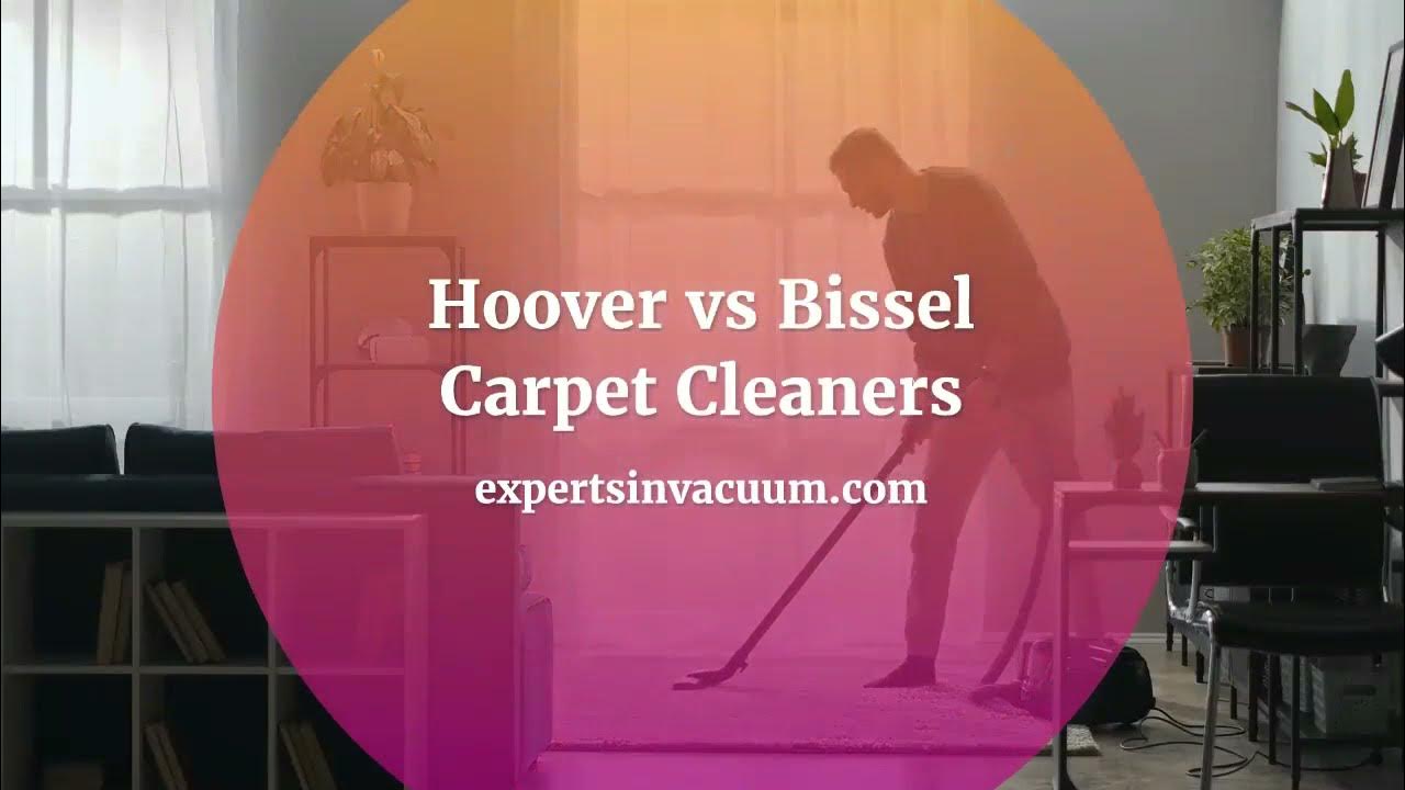 Hoover vs Bissell Carpet Cleaner Comparison YouTube