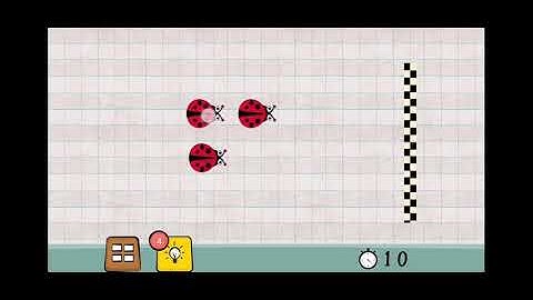 Logic Master 1 - Mind Twist Level 76 Solution | Help the slowest bug to win the race