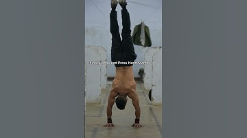 Press Handstand Progression😱#shorts#viral#calisthenics